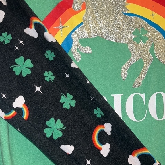 Lepricorn‎ 3/4 sleeve XS St Patty’s Day Irish - Picture 4 of 4